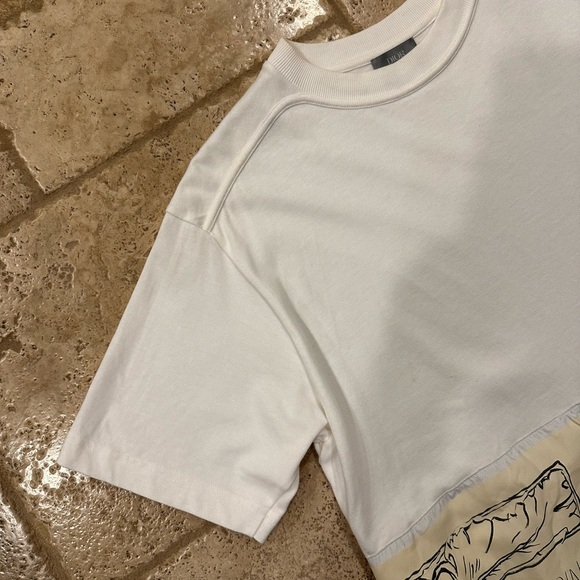 Dior Kim Jones x Raymond Pettibon Patch White T-Shirt - Picture 5 of 14